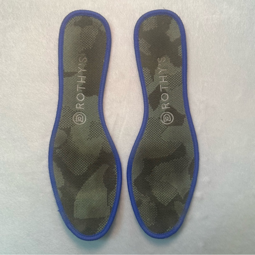 ROTHY’S Green Camo Flats Loafers - Size 9.5 - Picture 6 of 6